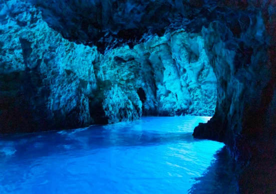 Blue cave trip